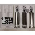 Glass Oil Pot Japanese Style Ooil Ppot Stainless Steel Seasoning Bottle Gglass Oil Pot Kitchen Seasoning Jar Set