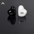 2pcs/set Wedding Heart Ceramic Mr. And Mrs. Salt Pepper Shakers Canister Set Wedding Party Favors Black White Wedding