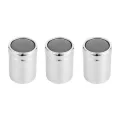 3pcs Stainless Steel Seasoning Shaker Chocolate Shaker Pepper Sugar Powder Cocoa Flour Cooking Tools Size S M L Spice Tools