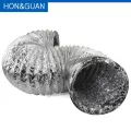 100mm 150mm Flexible Double Aluminium Foil Ducting Hose For Inline Duct Fan Ventilator Ventilation Tube Air Exhaust Extractor