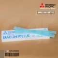 MAC-2410FT-E แผ่นกรองอากาศ Mitsubishi Electric แบบไม่มีกรอบ แผ่นฟอกอากาศ แอร์มิตซูบิชิ *2 ชิ้น/ชุด