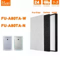Mennlooo  แผ่นกรองอากาศ กรองกลิ่น HEPA Filter รุ่น FZ-A80SFE สำหรับ เครื่องฟอกอากาศ SHARP รุ่น FU-A80TA