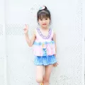 ชุดว่ายน้ำลอยน้ำได้Langdieyi   ดิสนีย์หิมะและน้ำแข็ง