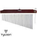 Tycoon® Percussion ราวเบล 25 บาร์ โครเมียม รุ่น TIM25C 25 Chrome Bars Chimes