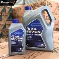 น้ำมันเครื่อง S-OIL 7 BLUE 7 CH-4 / SJ 10W30 ขนาด 6 ลิตร + 1 ลิตร