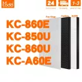 Mennlooo สำหรับ Sharp เครื่องฟอกอากาศ KC-860E KC-850U KC-860U KC-A60E กรอง FZ-C100HFE FZ-C100DFE