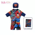 NADreams ชุดว่ายน้ำเด็ก swimwear ชุดว่ายน้ำเด็กลายการ์ตูน ซุปเปอร์แมน SUPERMAN ลิขสิทธิ์แท้เนื้อผ้าคุณภาพดี รุ่นเด็กโต