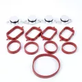 4 Pcs 22mm Diesel Swirl Flap Blanks Bungs Intake Gaskets Kit For Bmw M47/e46 320d 330d 525d 530d Si-a0136 Car Accessories