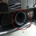 Kit Turbo Air Intake Pipe Abs 108x108x70mm Parts Replacement Carbon Fiber Style Bumper Car