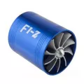 Professional Double Sided Car Modification Turbo Air Intake Turbine Gas Fuel Saver Fan Turbo Supercharger F1-z