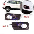 Capqx High Quality Front Bumper Fog Light Cover for VW Tiguan 2009 2010 2011 2012 FOG LAMP CAP FRAME FRAME FOGLAMP SHELL