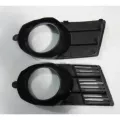 2 Pcs Front Bumper Grille Trim Vent Fog Light  For Suzuki Swift Mk Iii [2005-] Hatchback