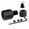 Aluminum Ruger 1022 10/22 Muzzle Brake Adapter 1/2x28  5/8x24 .750 Barrel End Thread Protector Combo