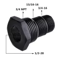Speedwow Anodized Aluminum Car Oil Filter Threaded Adapter 1/2-28 To 3/4-16 13/16-16 3/4 Npt 5/8-24 To 3/4-16 13/16-16 3/4 Npt