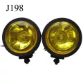 2pcs  Round Motorcycle Car Suv Halogen Fog Light Spot Lamp Spotlight