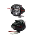 Led Fog Lights Replacement Waterproof External Lamp Headlight 12v White With On/off Switch Car