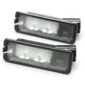 2 Pcs  Oem Led License Plate Light Fit  Apply To  Golf Mk6 Mk7 Passat B7 Cc Polo 6r 35d 943 021 A 35d943021a