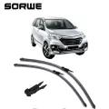 SORWE ที่ปัดน้ำฝนพิเศษสำหรับSkoda Octavia  24 นิ้ว และ 19 นิ้ว แพ๊กคู่ 2ใบ  WIPER BLADE ยางใหม่ล่าสุด ปัดเงียบ เรียบ สะอาด