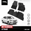 Car flooring | Mitsubishi - Attrage | 2013 - 2017