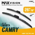 ใบปัดน้ำฝน 3D® MAX VISION | TOYOTA - FORTUNER | 2013 - 2018