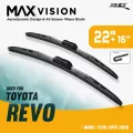 ใบปัดน้ำฝน 3D® MAX VISION | TOYOTA - REVO | 2015 - 2020