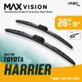 ใบปัดน้ำฝน 3D® MAX VISION | TOYOTA - HARRIER | 2014 - 2020