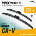 ใบปัดน้ำฝน 3D® MAX VISION | HONDA - CR-V G5 | 2007 - 2012