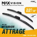 ใบปัดน้ำฝน 3D® MAX VISION | MITSUBISHI - ATTRAGE | 2013 - 2020