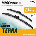 ใบปัดน้ำฝน 3D® MAX VISION | NISSAN - TERRA | 2018 - 2021