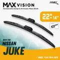 ใบปัดน้ำฝน 3D® MAX VISION | NISSAN - JUKE | 2014 - 2018