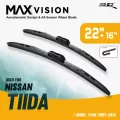 ใบปัดน้ำฝน 3D® MAX VISION | NISSAN - TIDA | 2007 - 2012