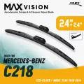 ใบปัดน้ำฝน 3D® MAX VISION | Mercedes - Benz - CLS - Class C218 | 2010 - 2014