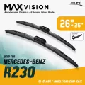 ใบปัดน้ำฝน 3D® MAX VISION | Mercedes - Benz - SL - Class R230 | 2001 - 2012