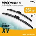 ใบปัดน้ำฝน 3D® MAX VISION | SUBARU - XV | 2012 - 2017