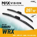 ใบปัดน้ำฝน 3D® MAX VISION | SUBARU - WRX | 2015 - 2020
