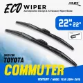 ใบปัดน้ำฝน 3D®  ECO VISION | TOYOTA - COMUTER / VENTURY / HIACE | 2004 - 2019