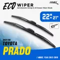 ใบปัดน้ำฝน 3D®  ECO VISION | TOYOTA - PRADO | 2012 - 2016