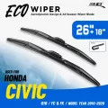 ใบปัดน้ำฝน 3D®  ECO VISION | HONDA - CIVIC  FC / FK  | 2016 - 2021