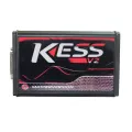 สีแดง KESS V2 V2.47 V5.017 สหภาพยุโรปสีแดง ECM ไทเทเนียม 4 LED ออนไลน์รุ่นต้นแบบ ECU OBD2 รถยนต์ / รถบรรทุกโปรแกรมเมอร์