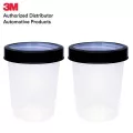 3M 16115 ถ้วยแข็ง+ฝาล็อก ขนาดเล็ก 2cp/bx MINI CUPS AND COLLARS