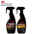 3M สเปรย์ น้ำยาเคลือบเงาเบาะหนัง ขนาด 400 มล. & น้ำยาเคลือบยาง 400 มล. Leather Vinyl Restorer & Tire Dressing