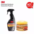 3M Tire Dressing & CREAM WAX GLOSS N’ SHINE BOOSTER ชุดดูแลรักษารถยนต์  3เอ็ม น้ำยาเคลือบยางรถ และ ครีมเคลือบเงารถ น้ำยาเคลือบรถ