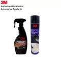 3M ทำความสะอาดเบาะหนัง Leather & Fabric Cleaner 600ml & 3M น้ำยาเคลือบเงาเบาะหนังและไวนิล Leather & Vinyl Restorer 400มล