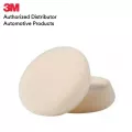 3M 30041 FOAM COMPOUND PAD 4IN 2PADS ฟองน้ำขัดหยาบ สีขาว ขนาด 4นิ้ว หลังสักหลาด บรรจุ2แผ่น สำหรับแป้น3นิ้ว