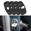 4pcs Gt Emblem Logo Car Door Lock Cover Decor Protector Cover For Peugeot 2008 3008 4007 4008 5008 Rcz 206 207 208 Car Styling