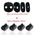 Car Door Striker Cover Lock Protector  Stopper Buckle Case Cap Check Arm Cover For Kia K3 K5 Forte Sorento 2009-2012