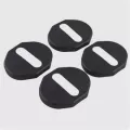 Car-styling Door Lock Buckle Waterproof Rust Protector Cover For Mitsubishi Asx Pajero Outlander Lancer Ex Galant Eclipse