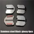 4pcs/lot Car Door Lock Anti Rust Protection Cover For Volvo S80l S40 S60 V60 C30 Xc60 For Land Rove Evoque Freelander 2