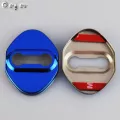 Ceyes Car Door Lock Protective Cover For Case For Toyota Corolla Camry Avensis Rav4 Yaris Auris Trd C-hr Prius Auto Accessories
