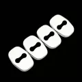 4pcs/set Car Door Lock Cover For Peugeot 3008 2008 207 307 308 408 406 Anti Rust Waterproof Shakeproof Door Covers